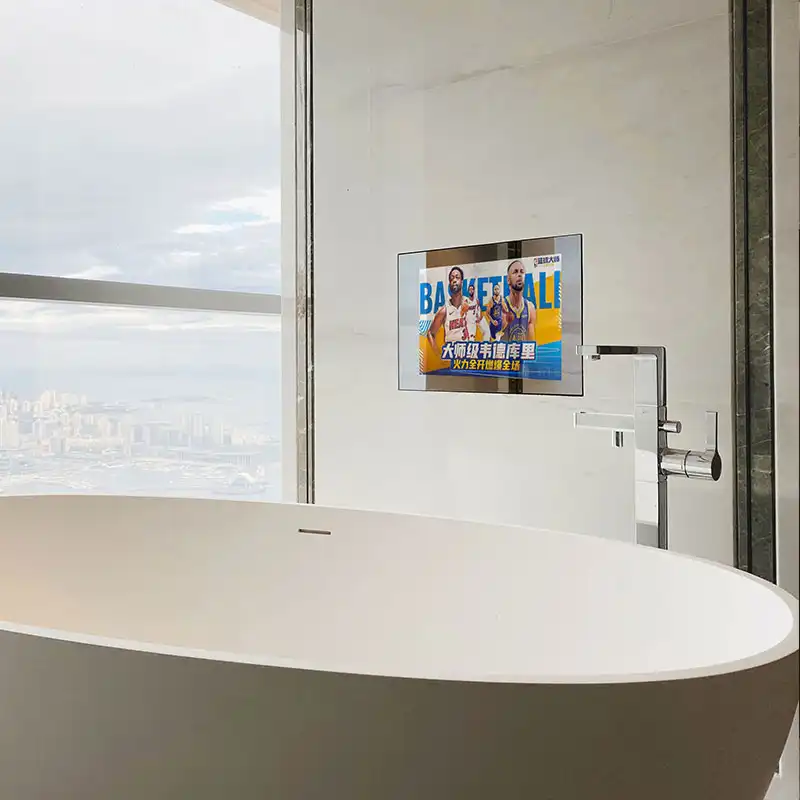 Bathroom Mirror TV Sizes: How to Select the Best Fit